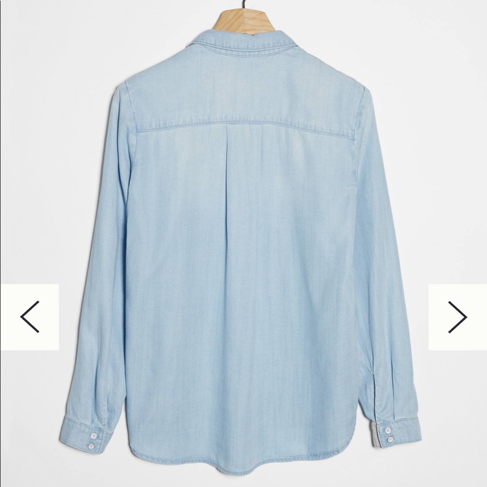 Cloth & stone Chambray Buttondown